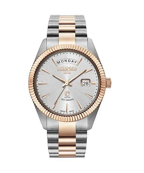 Roamer Primeline Daydate 981662 47 15 90 Automatik - Watchshop24.eu