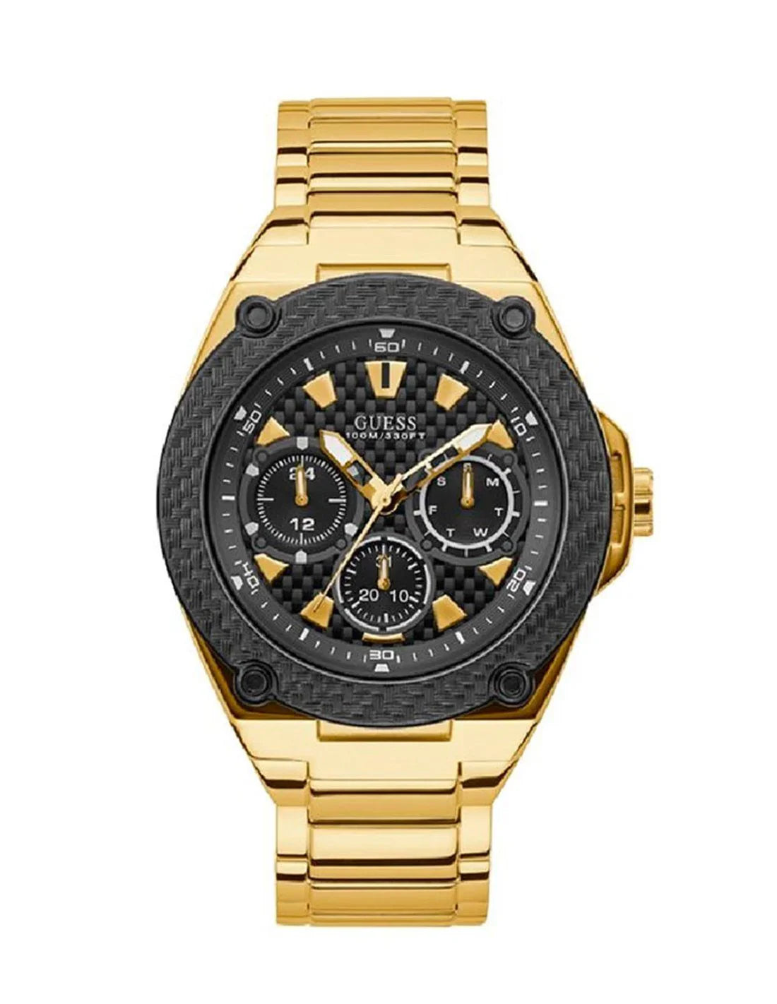 Guess W1305G2 Gents Legacy Edelstahl Vergoldet - Watchshop24.eu