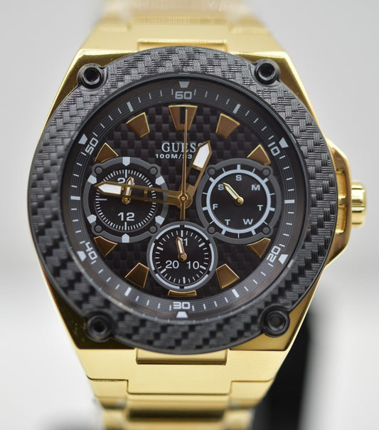 Guess W1305G2 Gents Legacy Edelstahl Vergoldet - Watchshop24.eu