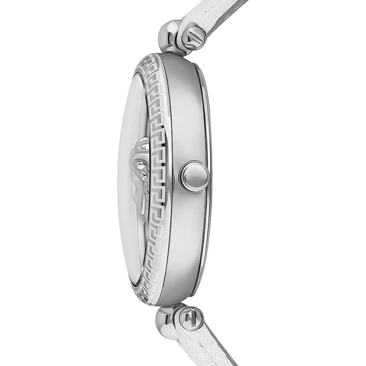 Versace Palazzo Empire Uhr VECO01722 – Stilvolle Eleganz in Silber und Weiß - Watchshop24.eu