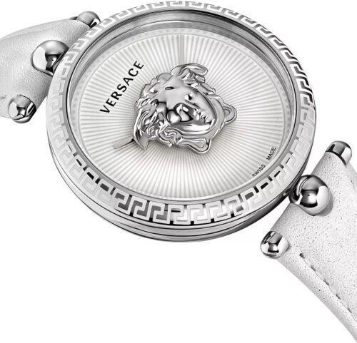 Versace Palazzo Empire Uhr VECO01722 – Stilvolle Eleganz in Silber und Weiß - Watchshop24.eu