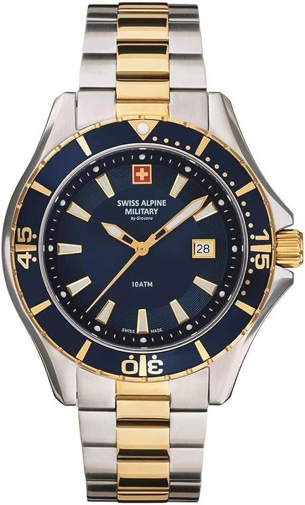 Swiss Alpine Military 7040.1145SAM Edelstahl - Watchshop24.eu