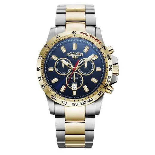 Roamer Chronograph Quarz 861837 47 45 20 Rimini Edelstahl - Watchshop24.eu
