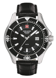 Swiss Alpine Military 7040.1537SAM Leder - Watchshop24.eu