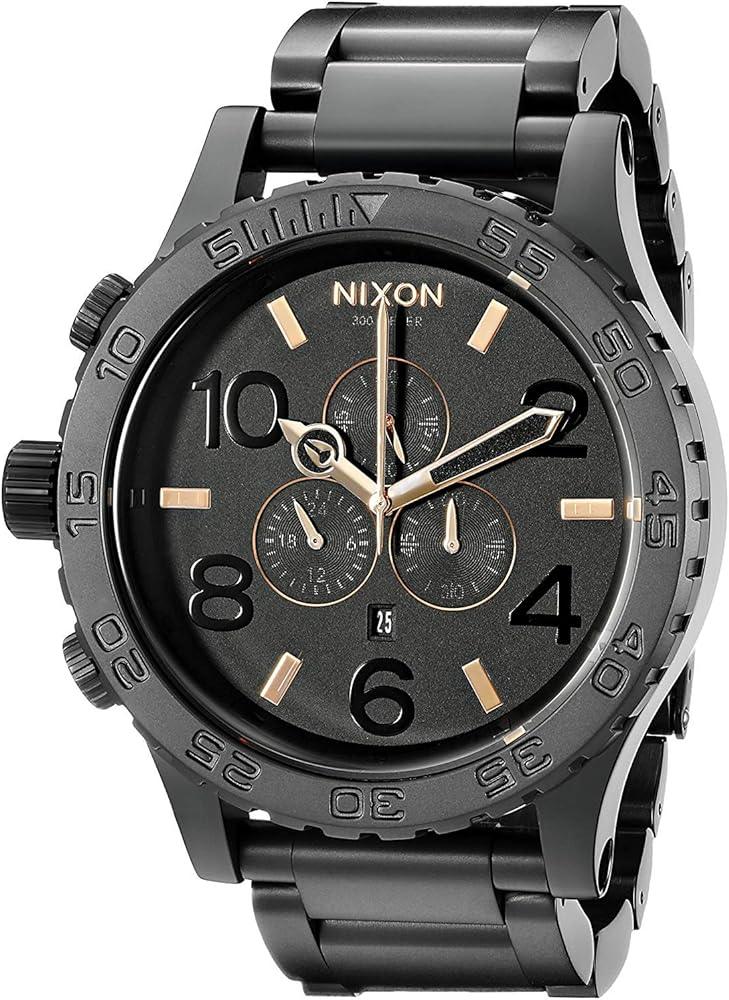 Nixon 51-30 Schwarz Chronograph A083 957-00 – Eleganz für jeden Anlass - Watchshop24.eu