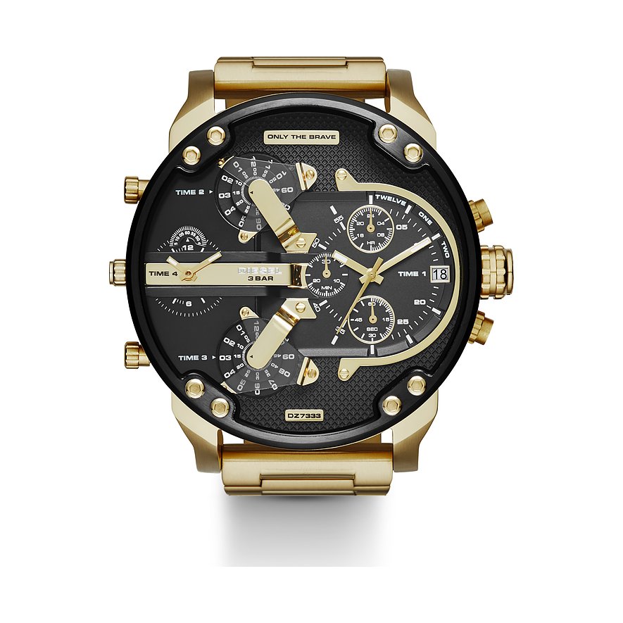 Diesel Mr. Daddy 2.0 DZ7333 Herren Gold - Watchshop24.eu