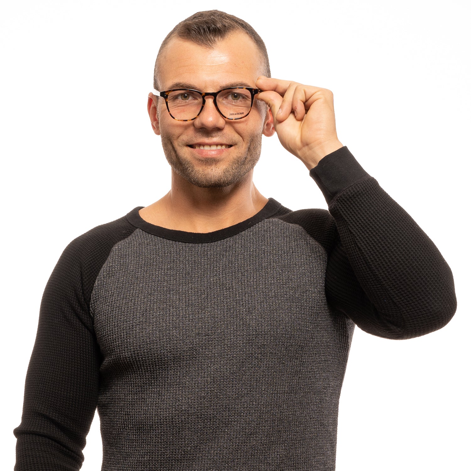 Zadig & Voltaire Brille VZV080 0722 48 Herren Braun - Watchshop24.eu