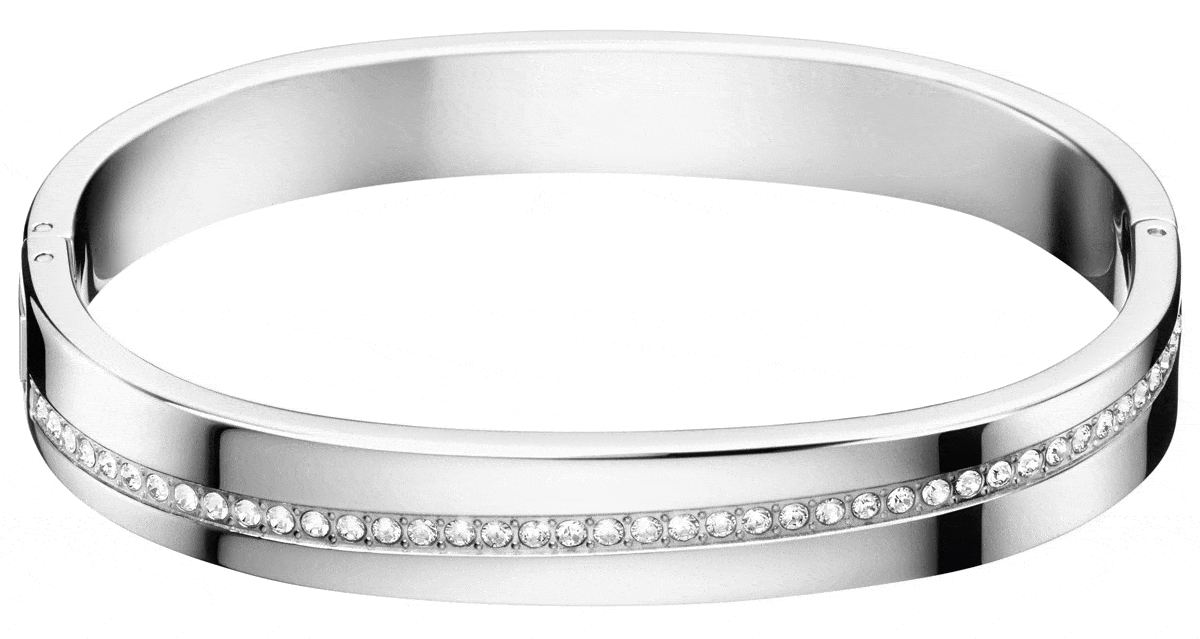 Calvin Klein KJ06MD0401XS Silber Edelstahl Armreif – Eleganz und Stil für jeden Anlass - Watchshop24.eu